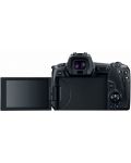 Безогледален фотоапарат Canon - EOS R, 30.3MPx, черен + Обектив Canon - RF 85mm f/2 Macro IS STM - 3t